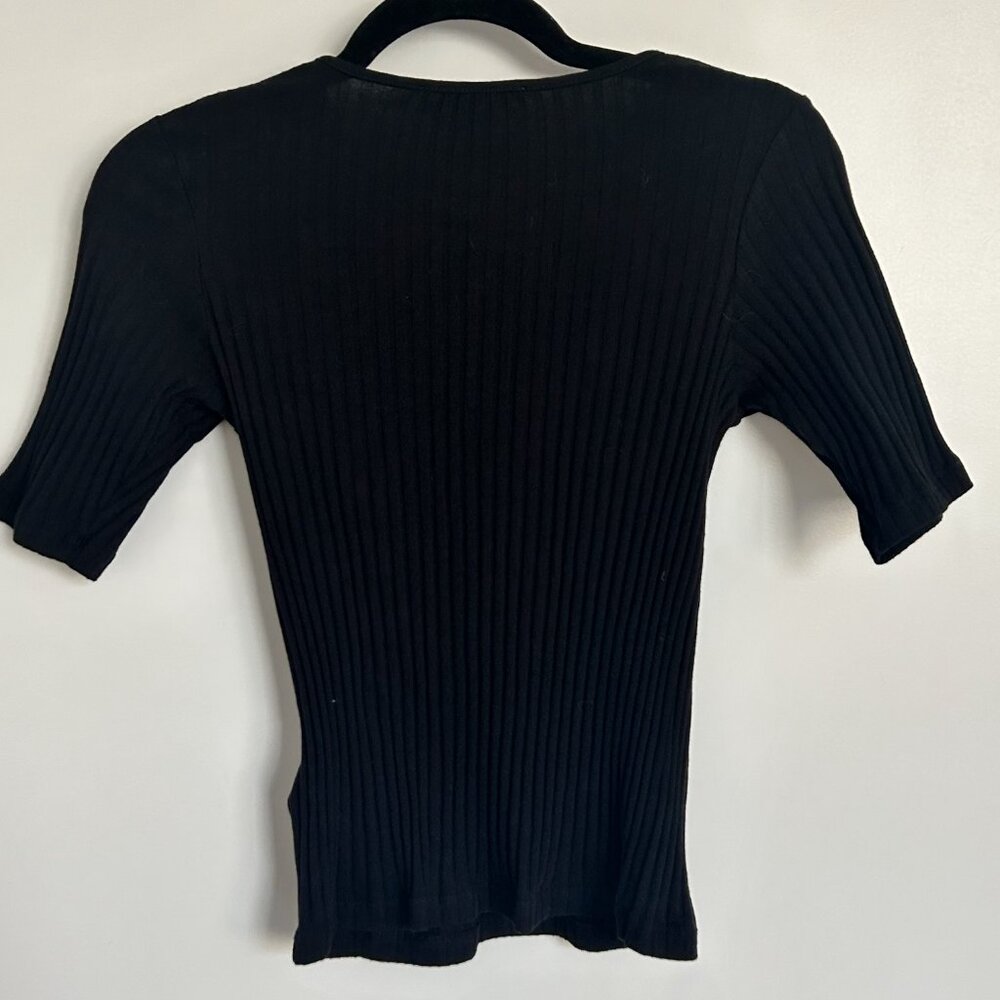 ba&sh Massiva Keyhole Ribbed Top - Picture 4 of 5